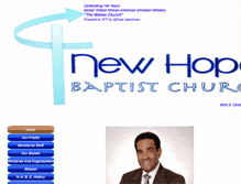 Tablet Screenshot of newhopebapt-dallas.org